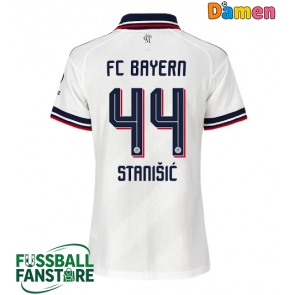 Bayern Munich Josip Stanisic #44 Replik Auswärtstrikot Damen 2026-27 Kurzarm